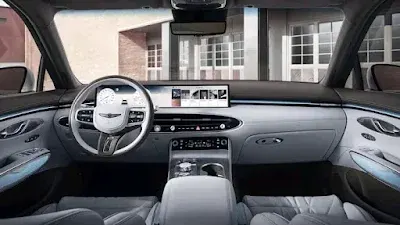 The 2026 Genesis GV70 intirior