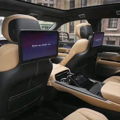 2025 Cadillac Escalade IQ Interior - A sophisticated and spacious cabin with premium materials and advanced technology.
