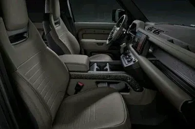 2025 Land Rover Defender Octa interior