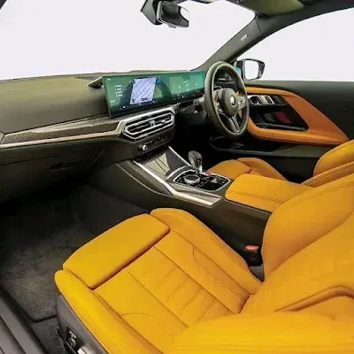 Interior of BMW M2