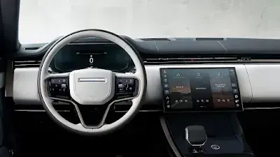 2025 Range Rover Sports SV Edition two infotainment