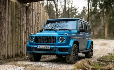 Mercedes AMG G63 Blue