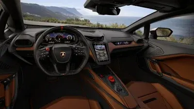 2025 Lamborghini Temerario Infotainment