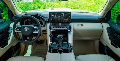 2022 Toyota Land Cruiser 300 interior