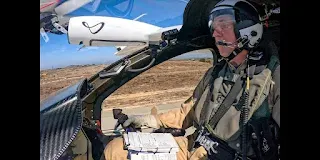 Joby chief test pilot James “Buddy” Denham conducting flight tests onboard the Joby aircraft in Marina, CA / Credit: Joby Aviation
