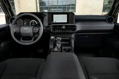 Interior of the 2024 Toyota Land cruiser