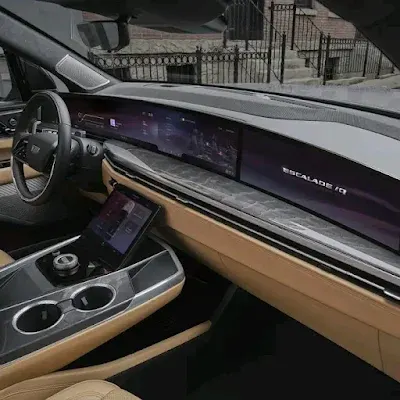 2025 Cadillac Escalade IQ Interior - A sophisticated and spacious cabin with premium materials and advanced technology.