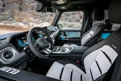 Mercedes Benz AMG G63 front seats intirior
