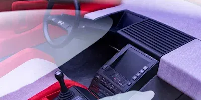1984 Honda HP-X Concept interior