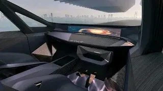 Inside the concept car