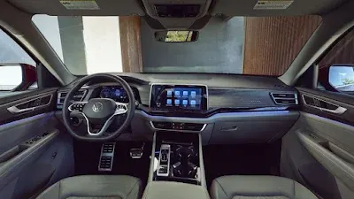 The 2024 Volkswagen Atlas interior