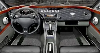 Classic 2000s Morgan AeroMax interior