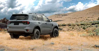 New 2025 Ford Everest Tremor