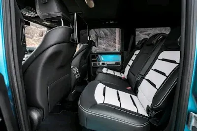 Mercedes Benz AMG G63 rear intirior