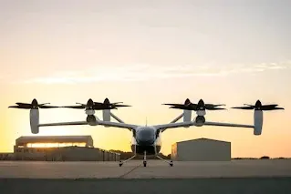 Electric vertical take-off and landing EVTOL aircraft